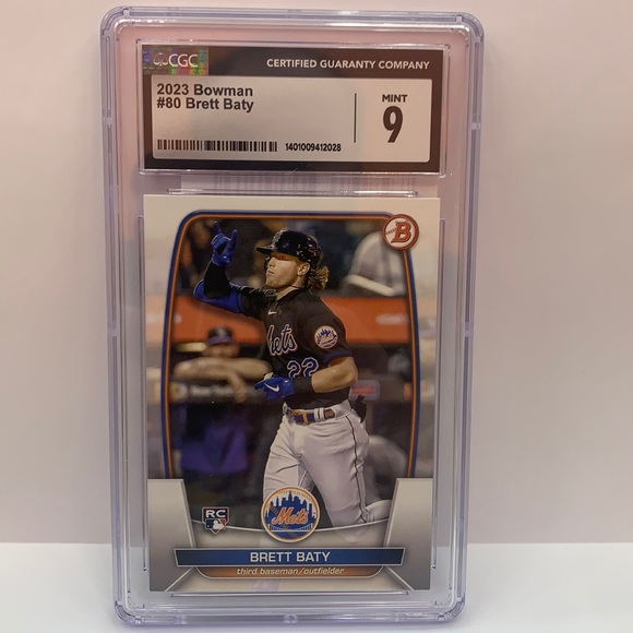 2023 Bowman Brett Baty Mets #80 (MISC8)